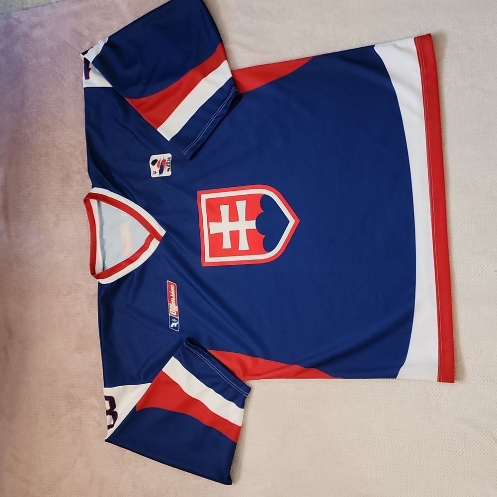 Miroslav Satan Szl'h Sloviklia National Hockey Team Jersey
